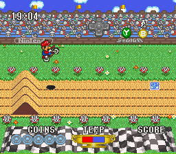 BS Excitebike - Bunbun Mario Battle Stadium 2 Screenthot 2